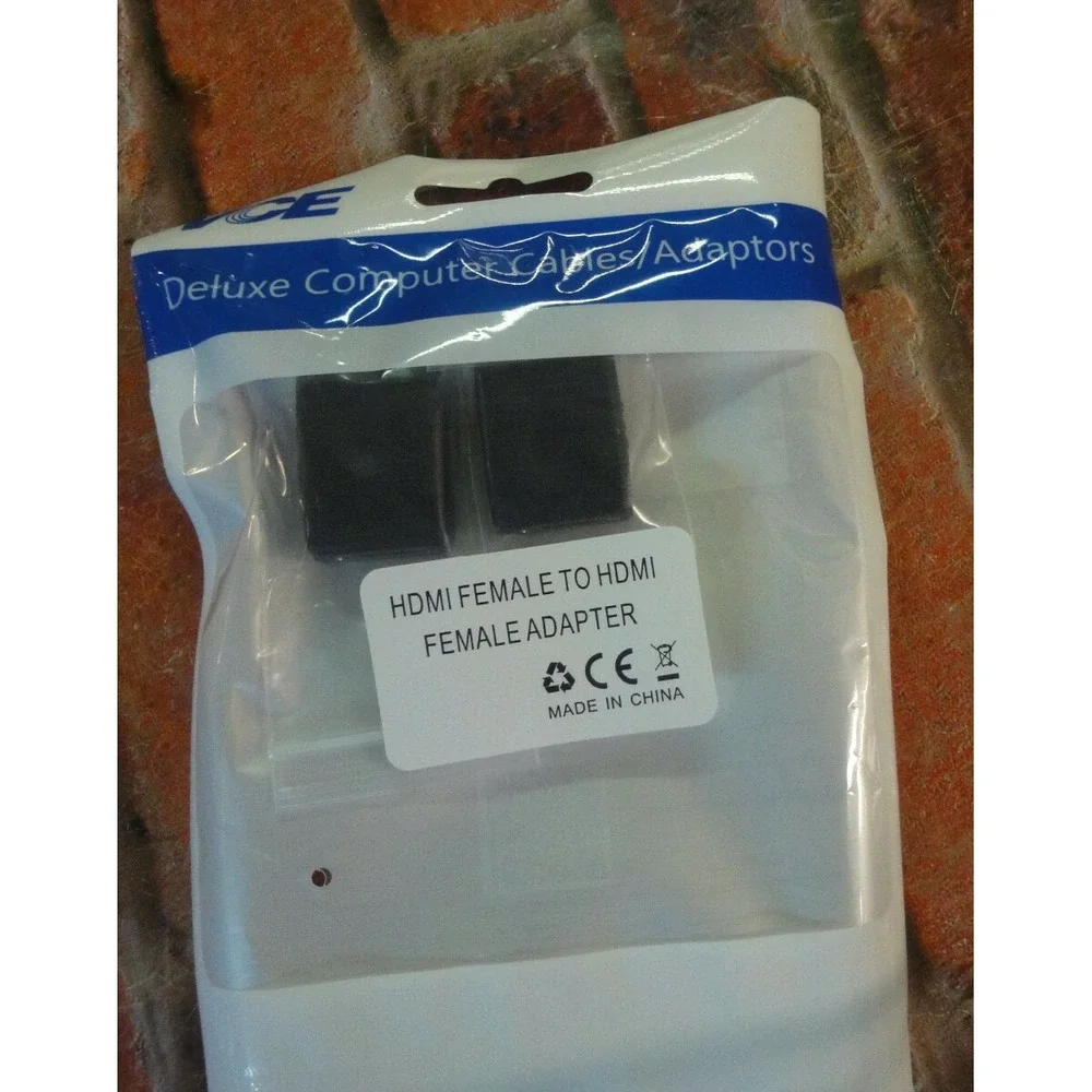 2 lot VCE deluxe computer adaptors HDMI female to HDMI female adapter electronic